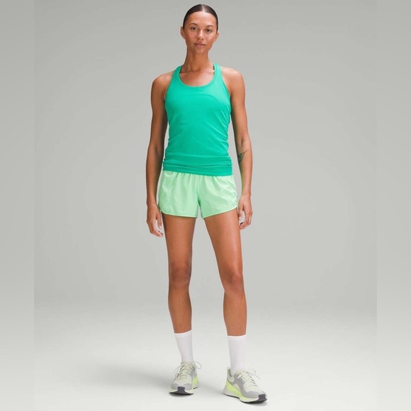 A Lululemon Hotty Hot Low-Rise Lined Short 4" - Picture 1 of 5